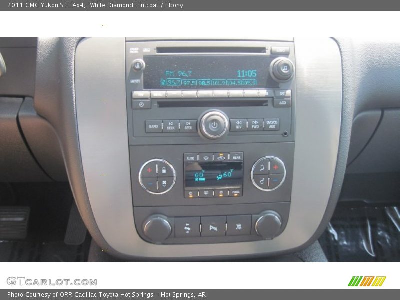 White Diamond Tintcoat / Ebony 2011 GMC Yukon SLT 4x4