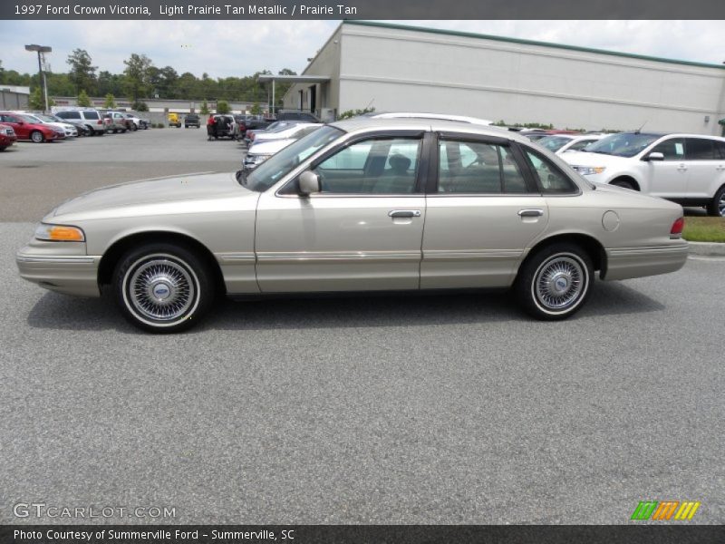 Light Prairie Tan Metallic / Prairie Tan 1997 Ford Crown Victoria