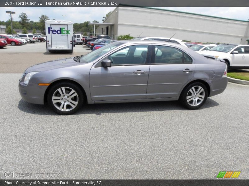 Tungsten Grey Metallic / Charcoal Black 2007 Ford Fusion SE