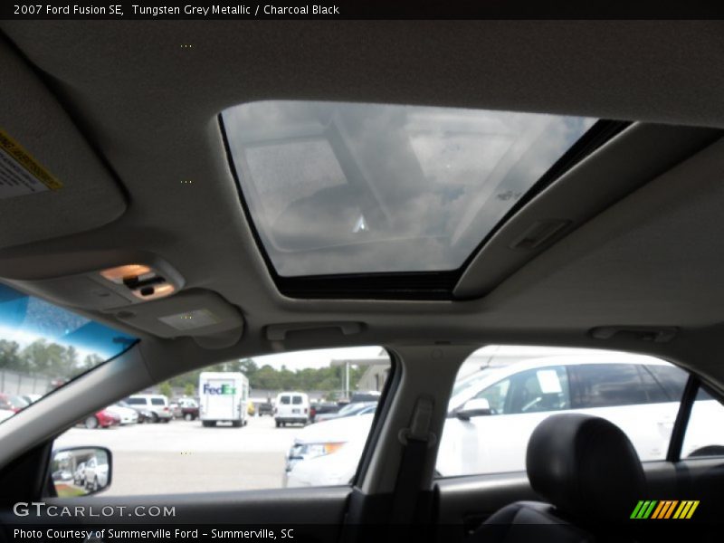 Tungsten Grey Metallic / Charcoal Black 2007 Ford Fusion SE