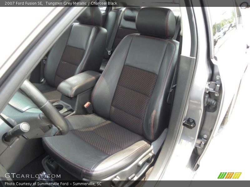 Tungsten Grey Metallic / Charcoal Black 2007 Ford Fusion SE