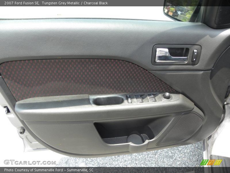 Tungsten Grey Metallic / Charcoal Black 2007 Ford Fusion SE