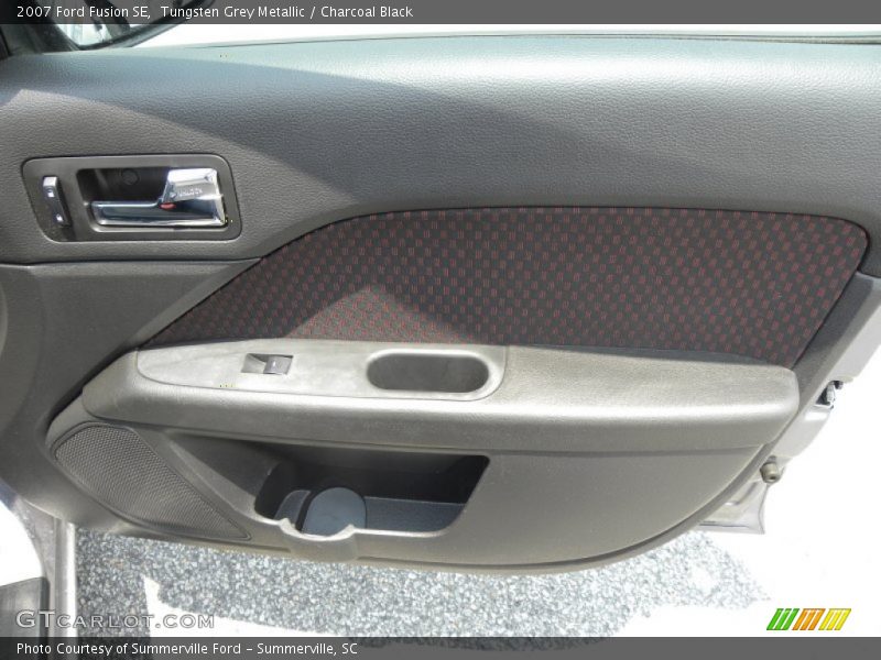 Tungsten Grey Metallic / Charcoal Black 2007 Ford Fusion SE