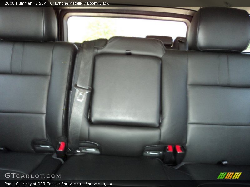 Graystone Metallic / Ebony Black 2008 Hummer H2 SUV