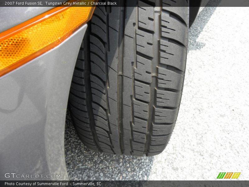 Tungsten Grey Metallic / Charcoal Black 2007 Ford Fusion SE