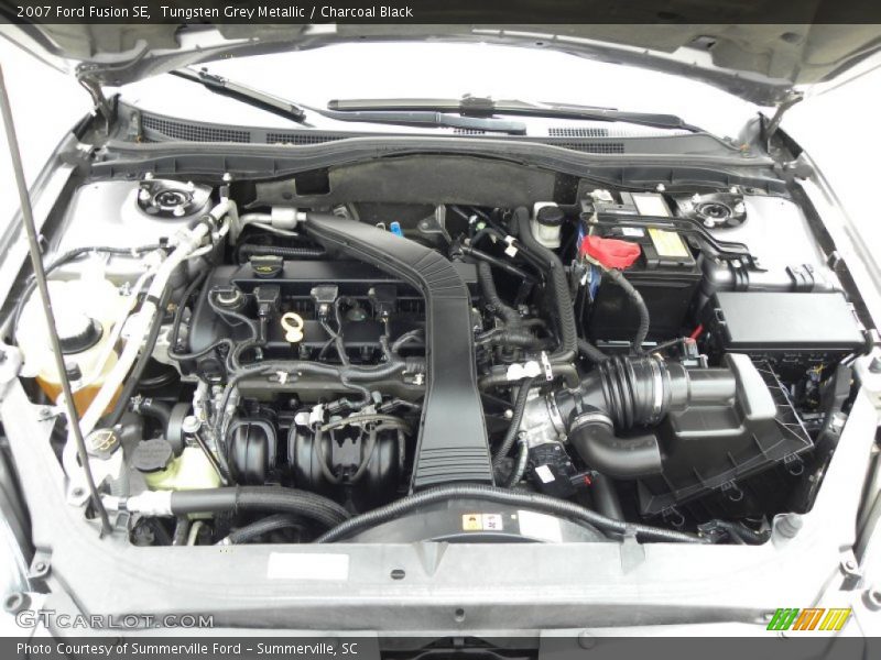 Tungsten Grey Metallic / Charcoal Black 2007 Ford Fusion SE