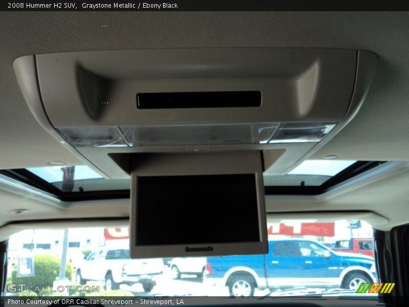 Graystone Metallic / Ebony Black 2008 Hummer H2 SUV
