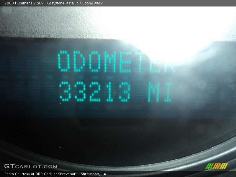 Graystone Metallic / Ebony Black 2008 Hummer H2 SUV