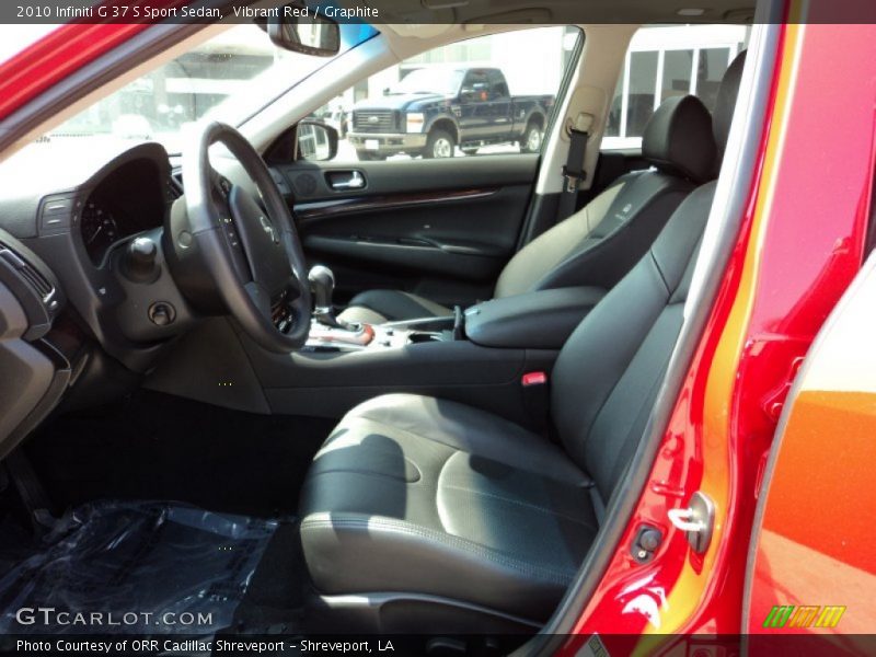 Vibrant Red / Graphite 2010 Infiniti G 37 S Sport Sedan