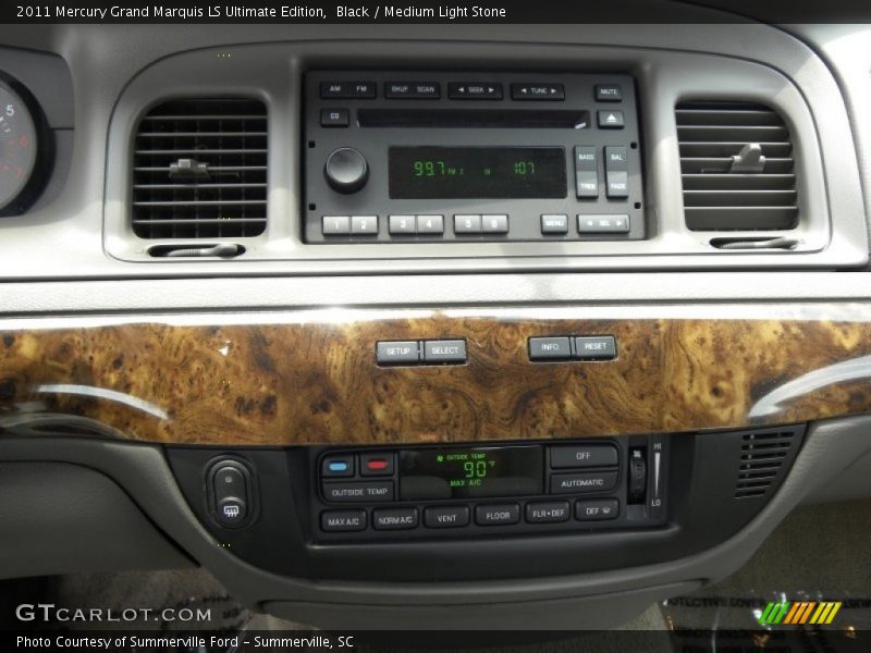 Controls of 2011 Grand Marquis LS Ultimate Edition