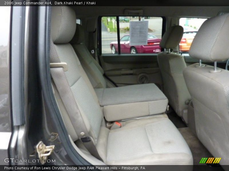 Dark Khaki Pearl / Khaki 2006 Jeep Commander 4x4