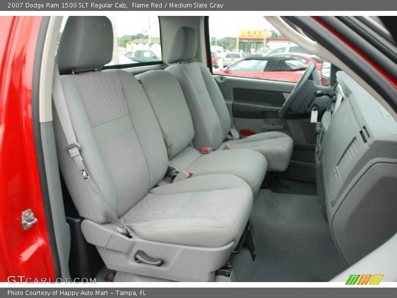  2007 Ram 1500 SLT Regular Cab Medium Slate Gray Interior