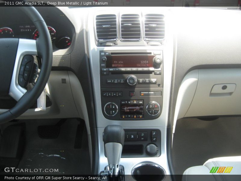 Deep Blue Metallic / Light Titanium 2011 GMC Acadia SLT