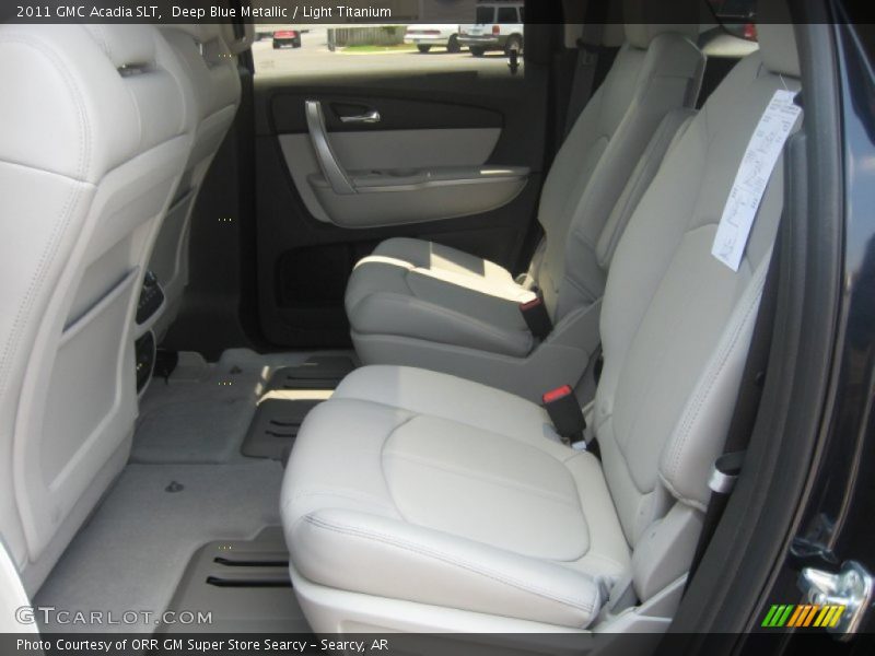 Deep Blue Metallic / Light Titanium 2011 GMC Acadia SLT