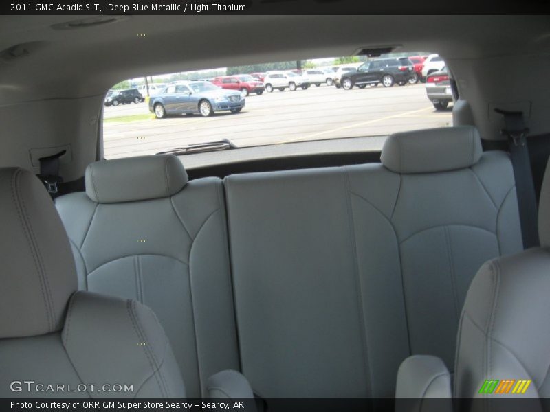 Deep Blue Metallic / Light Titanium 2011 GMC Acadia SLT