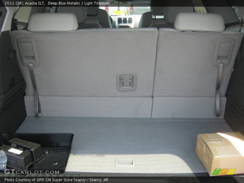 Deep Blue Metallic / Light Titanium 2011 GMC Acadia SLT