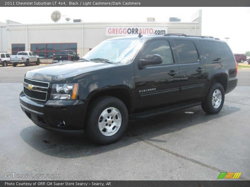 Black / Light Cashmere/Dark Cashmere 2011 Chevrolet Suburban LT 4x4