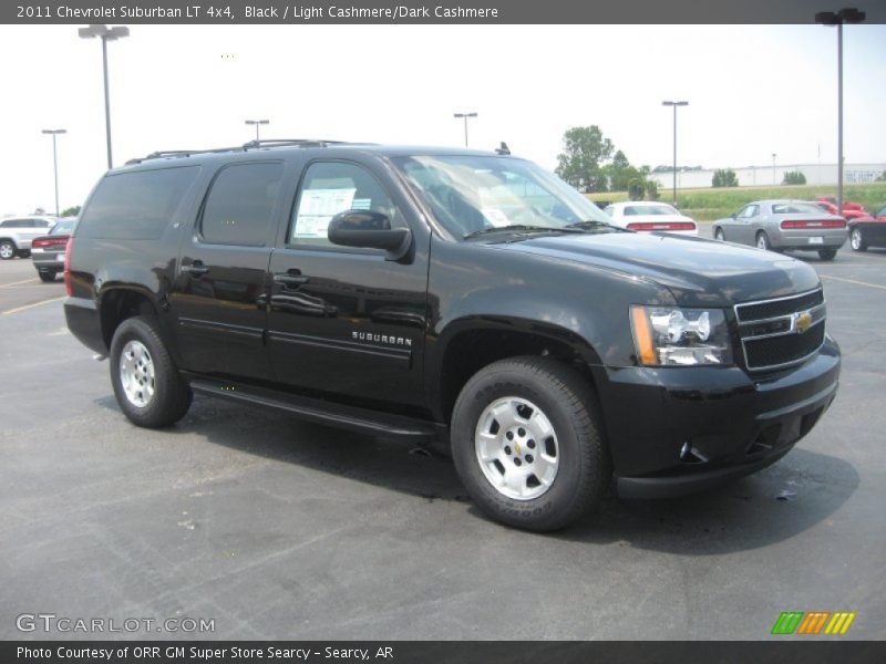Black / Light Cashmere/Dark Cashmere 2011 Chevrolet Suburban LT 4x4