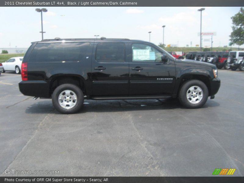 Black / Light Cashmere/Dark Cashmere 2011 Chevrolet Suburban LT 4x4