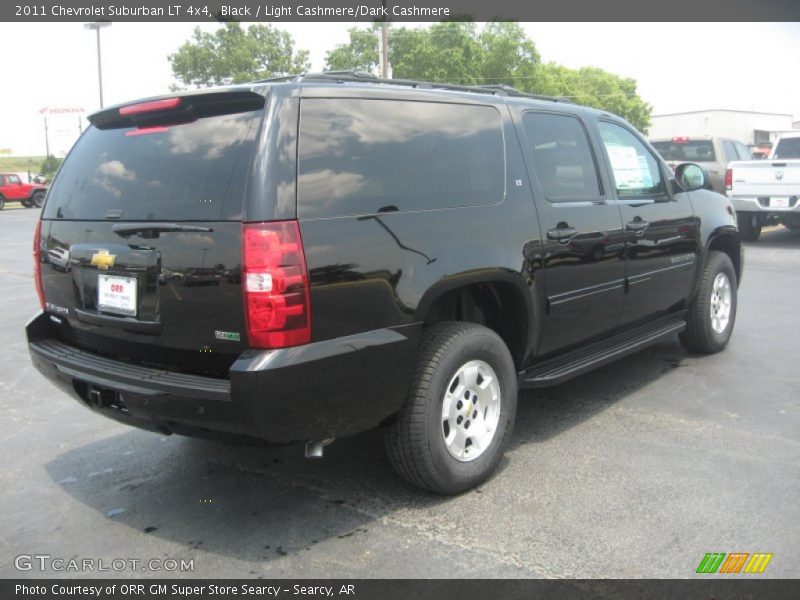 Black / Light Cashmere/Dark Cashmere 2011 Chevrolet Suburban LT 4x4