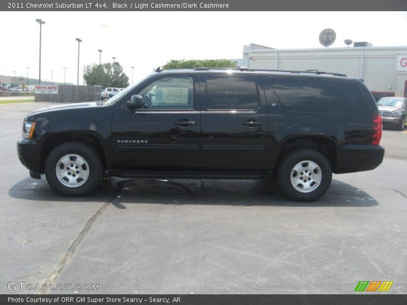 Black / Light Cashmere/Dark Cashmere 2011 Chevrolet Suburban LT 4x4
