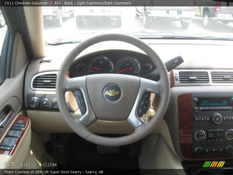 Black / Light Cashmere/Dark Cashmere 2011 Chevrolet Suburban LT 4x4