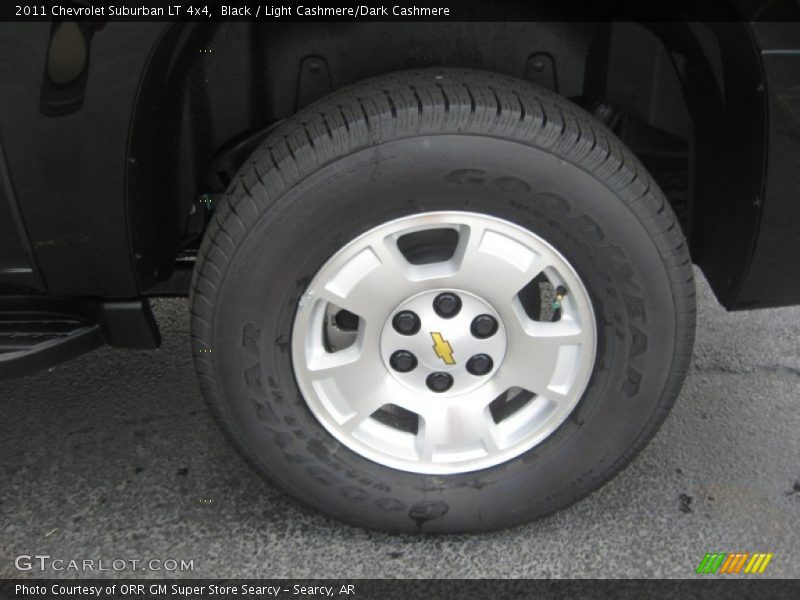 Black / Light Cashmere/Dark Cashmere 2011 Chevrolet Suburban LT 4x4