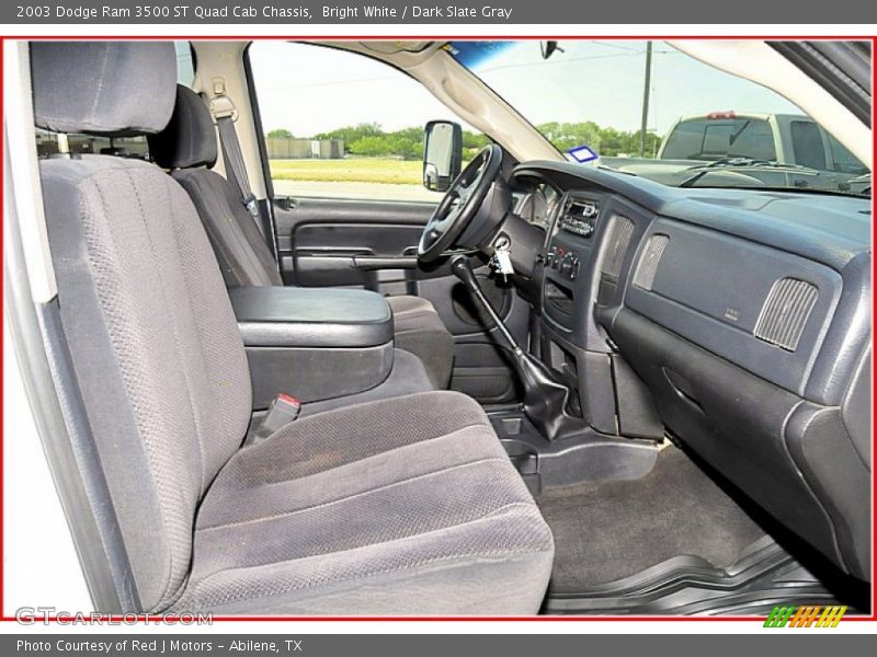  2003 Ram 3500 ST Quad Cab Chassis Dark Slate Gray Interior
