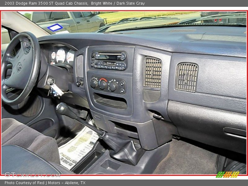 Dashboard of 2003 Ram 3500 ST Quad Cab Chassis