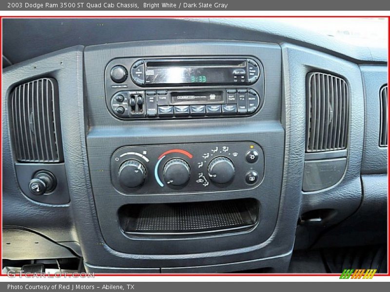 Controls of 2003 Ram 3500 ST Quad Cab Chassis