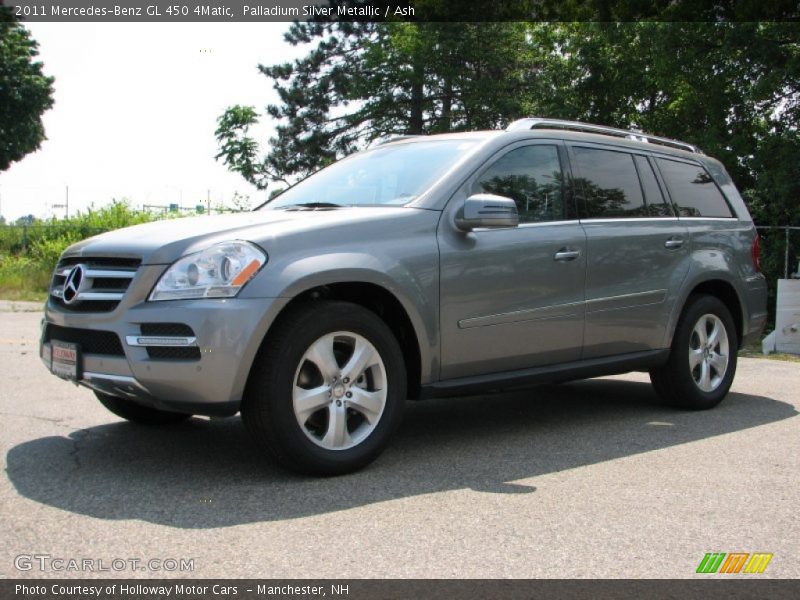 Palladium Silver Metallic / Ash 2011 Mercedes-Benz GL 450 4Matic