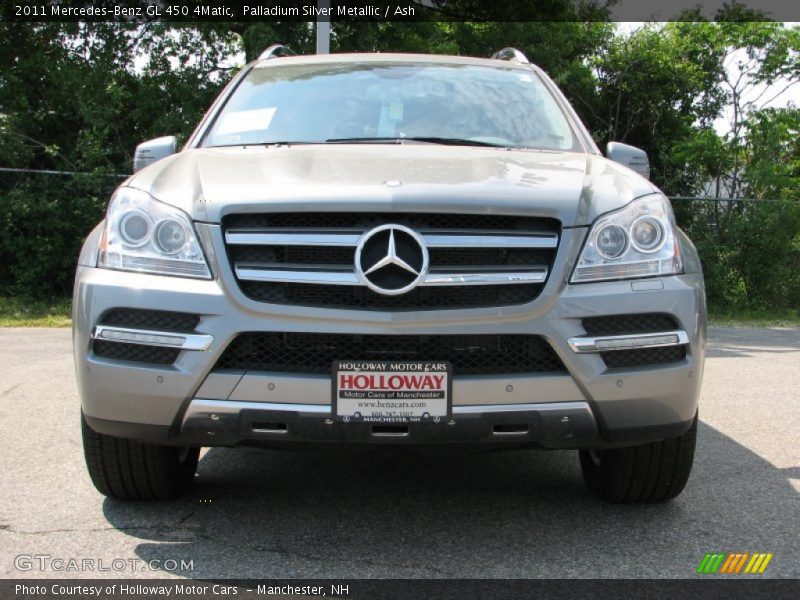 Palladium Silver Metallic / Ash 2011 Mercedes-Benz GL 450 4Matic