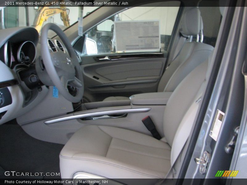 Palladium Silver Metallic / Ash 2011 Mercedes-Benz GL 450 4Matic