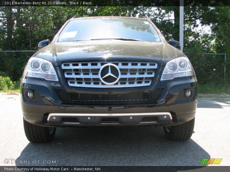 Black / Black 2011 Mercedes-Benz ML 350 4Matic