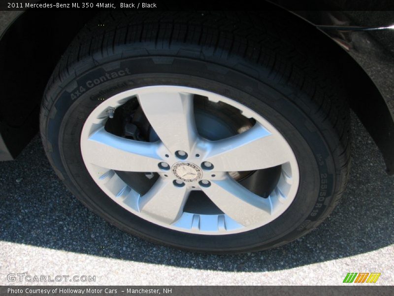 Black / Black 2011 Mercedes-Benz ML 350 4Matic