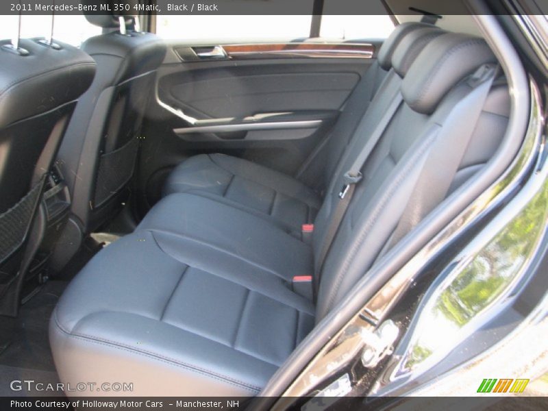 Black / Black 2011 Mercedes-Benz ML 350 4Matic