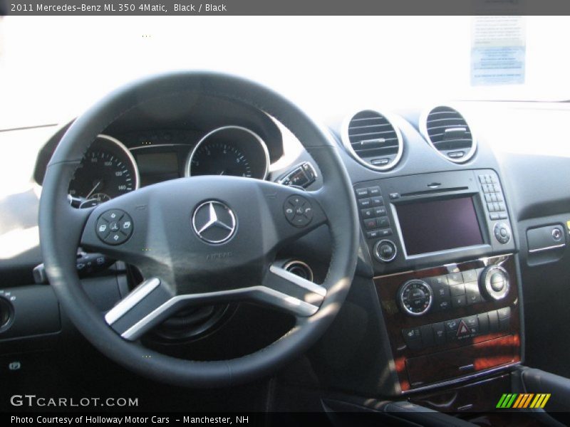 Black / Black 2011 Mercedes-Benz ML 350 4Matic