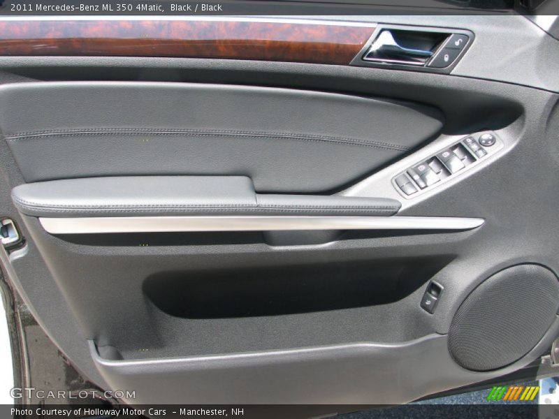 Black / Black 2011 Mercedes-Benz ML 350 4Matic