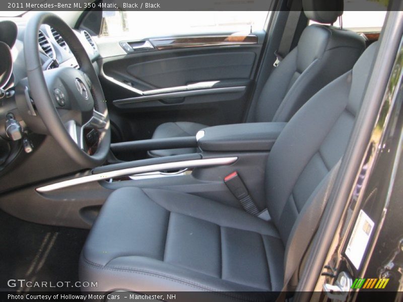 Black / Black 2011 Mercedes-Benz ML 350 4Matic
