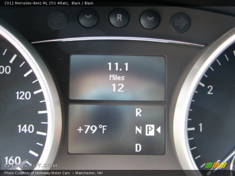 Black / Black 2011 Mercedes-Benz ML 350 4Matic