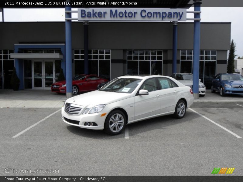 Arctic White / Almond/Mocha 2011 Mercedes-Benz E 350 BlueTEC Sedan