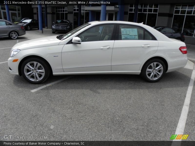 Arctic White / Almond/Mocha 2011 Mercedes-Benz E 350 BlueTEC Sedan