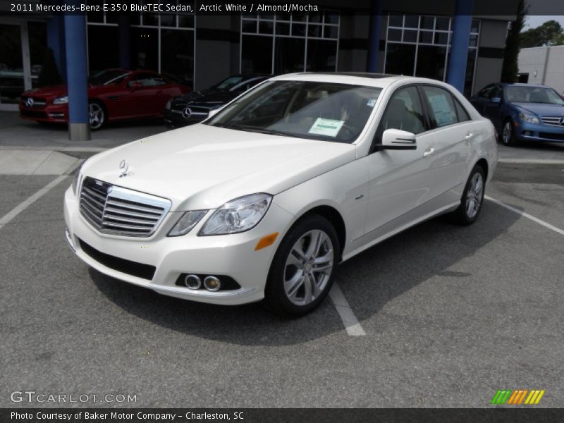 Arctic White / Almond/Mocha 2011 Mercedes-Benz E 350 BlueTEC Sedan