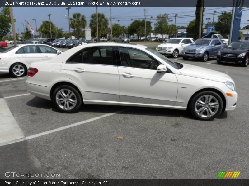 Arctic White / Almond/Mocha 2011 Mercedes-Benz E 350 BlueTEC Sedan