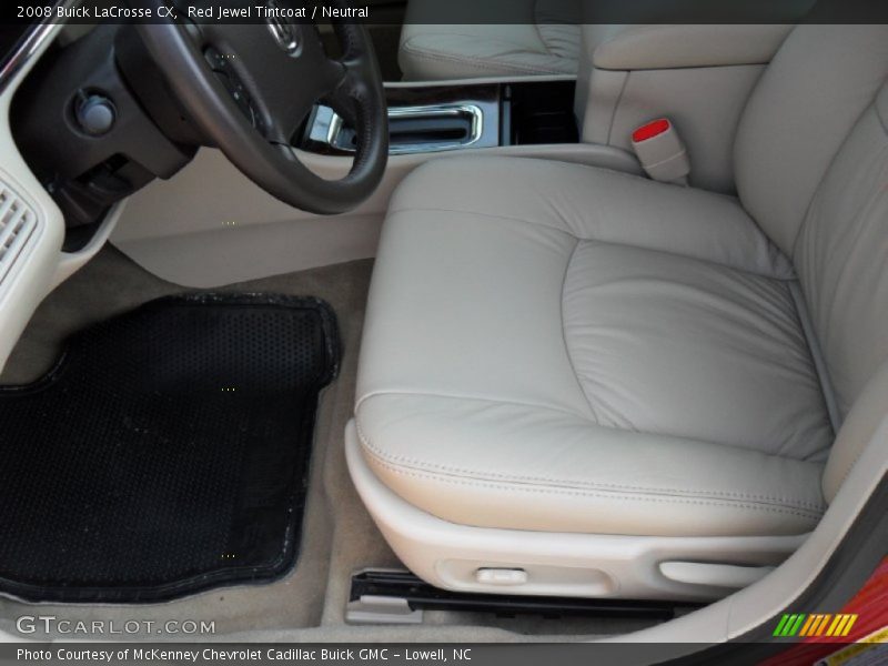 Red Jewel Tintcoat / Neutral 2008 Buick LaCrosse CX