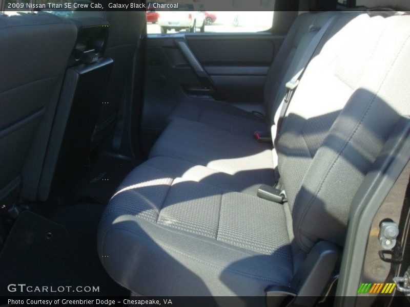Galaxy Black / Charcoal 2009 Nissan Titan SE Crew Cab