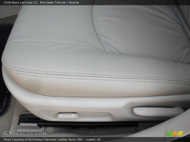 Red Jewel Tintcoat / Neutral 2008 Buick LaCrosse CX
