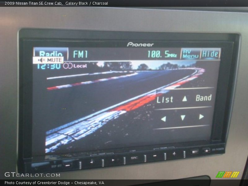 Galaxy Black / Charcoal 2009 Nissan Titan SE Crew Cab