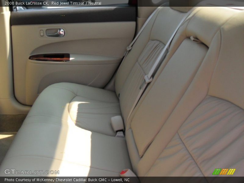 Red Jewel Tintcoat / Neutral 2008 Buick LaCrosse CX
