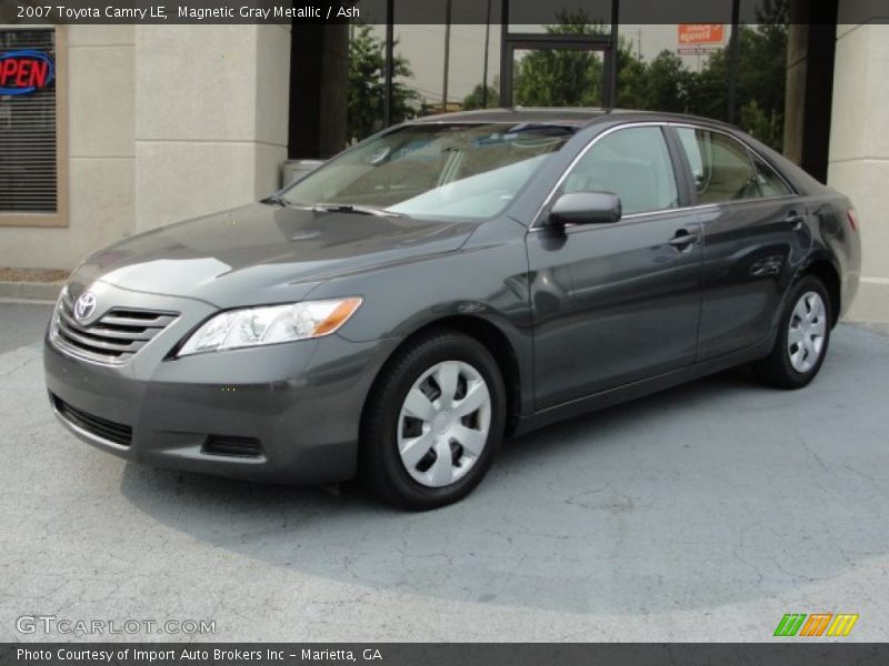 Magnetic Gray Metallic / Ash 2007 Toyota Camry LE